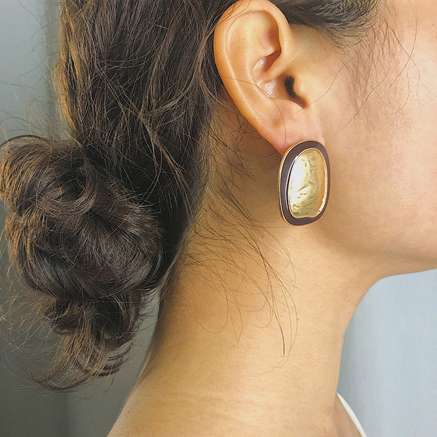 Versatile Jewelry Punk Style Irregular Geometric Shape Women Earrings