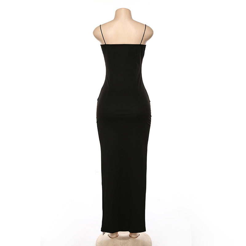 Women's Halter One-piece Slim Backless Sexy Dress