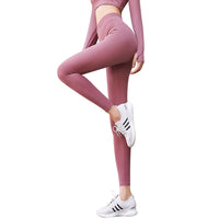 Yoga Pants Women Peach Lifting High Waisted Running Fitness Pants Multiple Colour Leggings