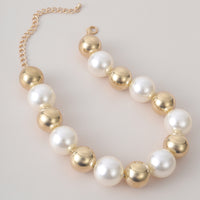 Personalized Jewelry Faux-pearl Mix and Match Necklace Vintage Women Necklace