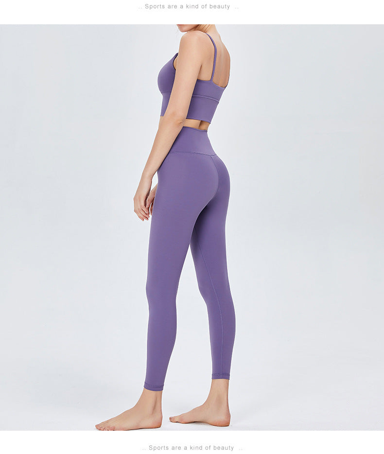 Women High-waisted Yoga Pants Scrunch Butt Fitness Running Leggings