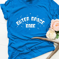 bigger women clothing Letter Print Crew Neck Colorblock Short Sleeve T-Shirt Wholesale Bulk