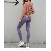 Mesh Breathable Sports Hoodie Women Sunscreen Tops