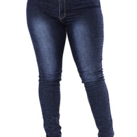 Extra Large Size High Elasticity Scrunch Butt Denim Jeans Women