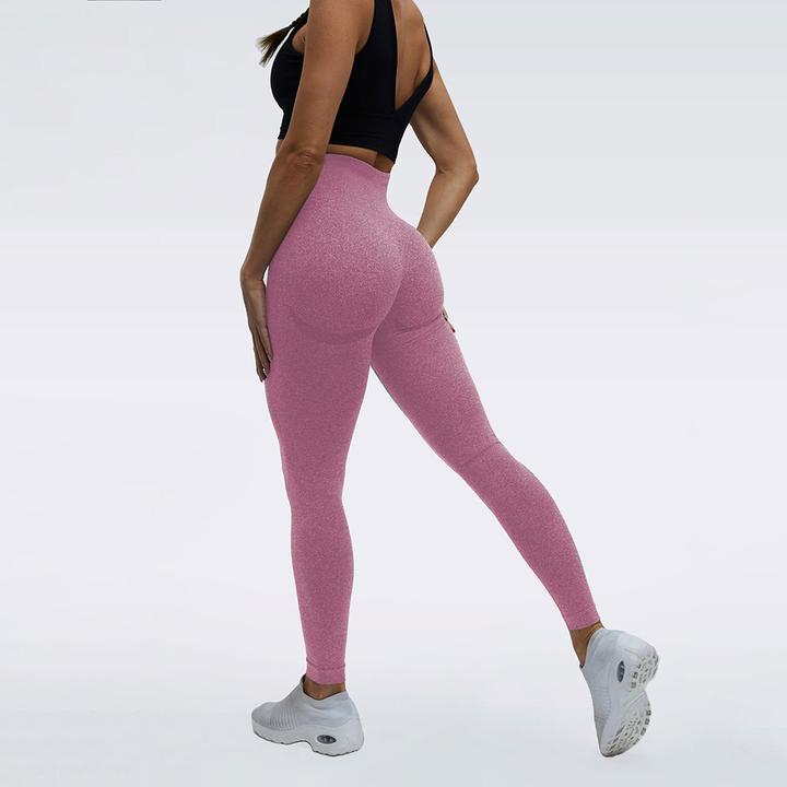 Basic Solid Color High Waisted Sports Leggings