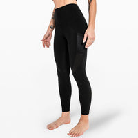Breathable Stretch Hollow Out Yoga Leggings