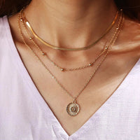 Coasta Layered Pendant Necklace