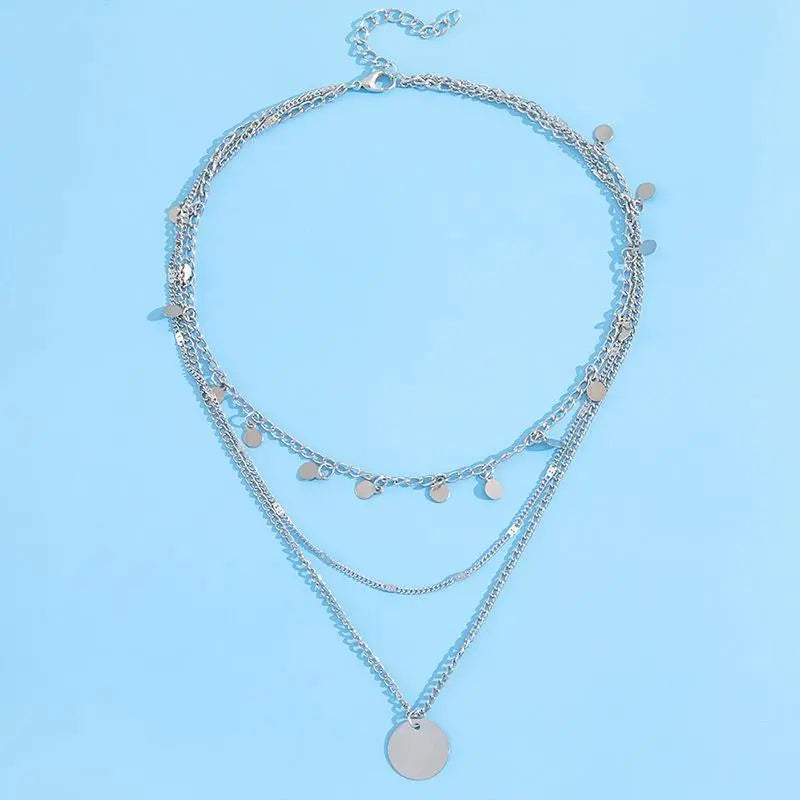 Fashion   Layered  Necklace