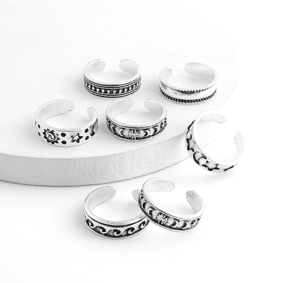 Fashion Foot Ring Set -7Pieces