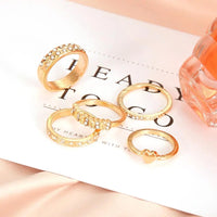 Keely Gold Ring Set