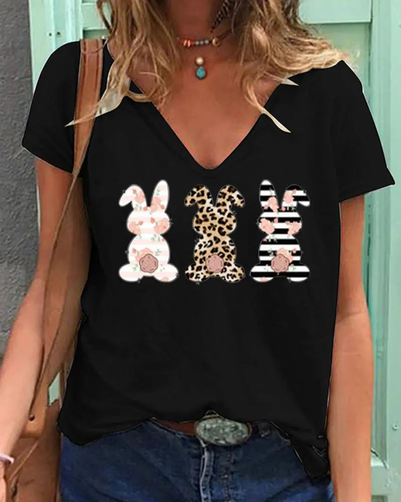 Ladies Easter Casual T-Shirt