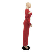Women's Seductive Long-sleeved Bodycon Dress