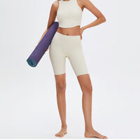 Women High-waisted Leggings Sports Yoga Quick-drying Shorts