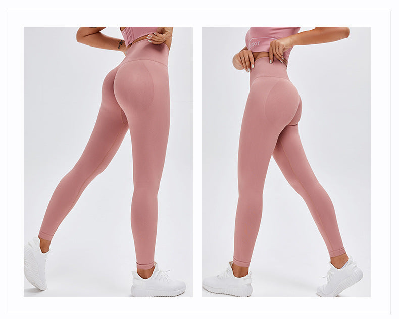 Seamless Peach Lifting Tight Yoga Pants Women Leggings