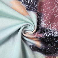 Women's Tie Dye Irregular Hem Cropped Top and Tank