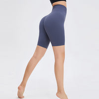 Fitness Solid Color Fifth Yoga Shorts Women Leggings