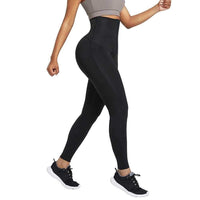 Plus Size Stretch Buckle Waistband Fitness Hip-Lifted Leggings