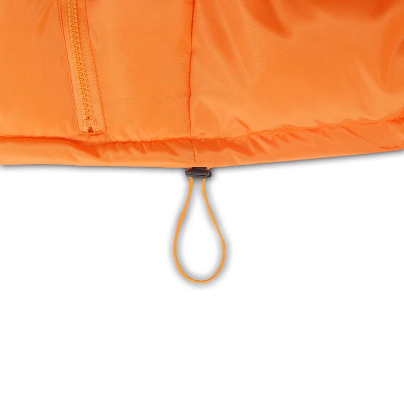 Pocket Zipper Up Solid Color Casual Coat