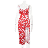 Polka Dot Design Bodycon Summer Dress
