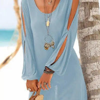 Summer Casual Hollow-Out Dress