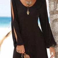 Summer Casual Hollow-Out Dress