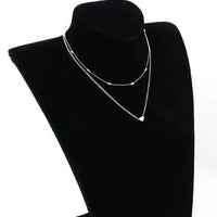 Women's Heart Clavicle Necklace