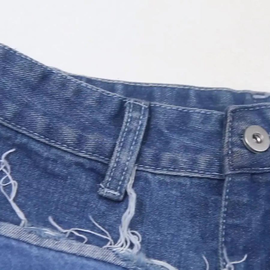 Women's Hollow Out Denim Jeans