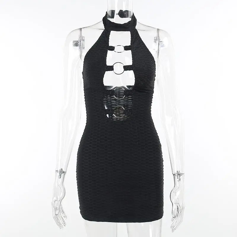 Women's Skinny Hollow Out Dress