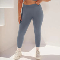 Women's Solid Color Booty Lifting Yoga Workout Pants