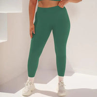 Women's Solid Color Booty Lifting Yoga Workout Pants