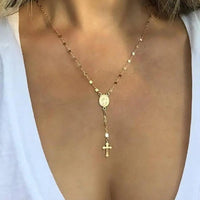 Women's Virgin Of The Cross Necklace